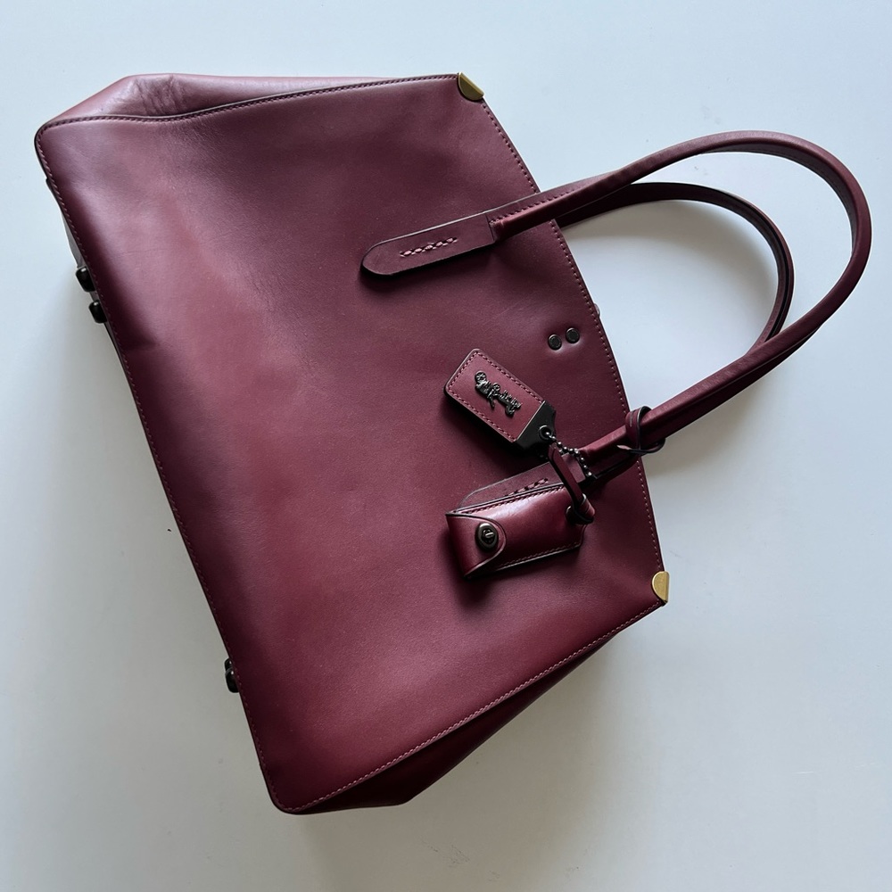 Burgundy NWT large handbag